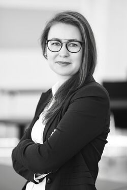 Schwarz Weiß Portrait von Riccarda Vitt