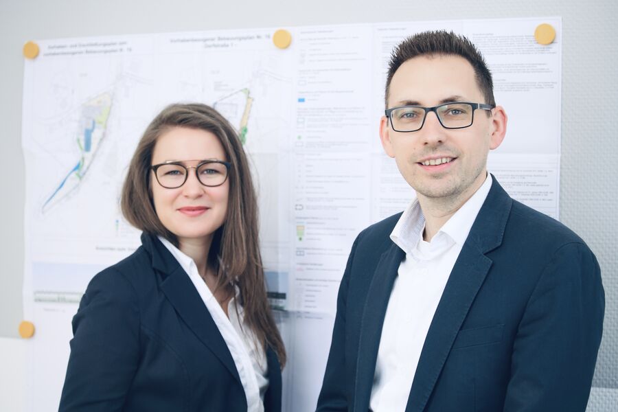 Portrait von Riccarda Vitt und Tim Kraft